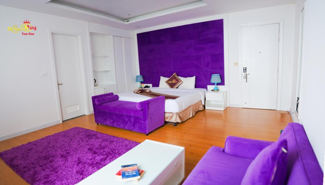 Royal Huy Hotel Tam Ðảo מראה חיצוני תמונה